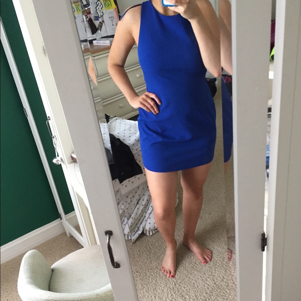Blue Dress Zara